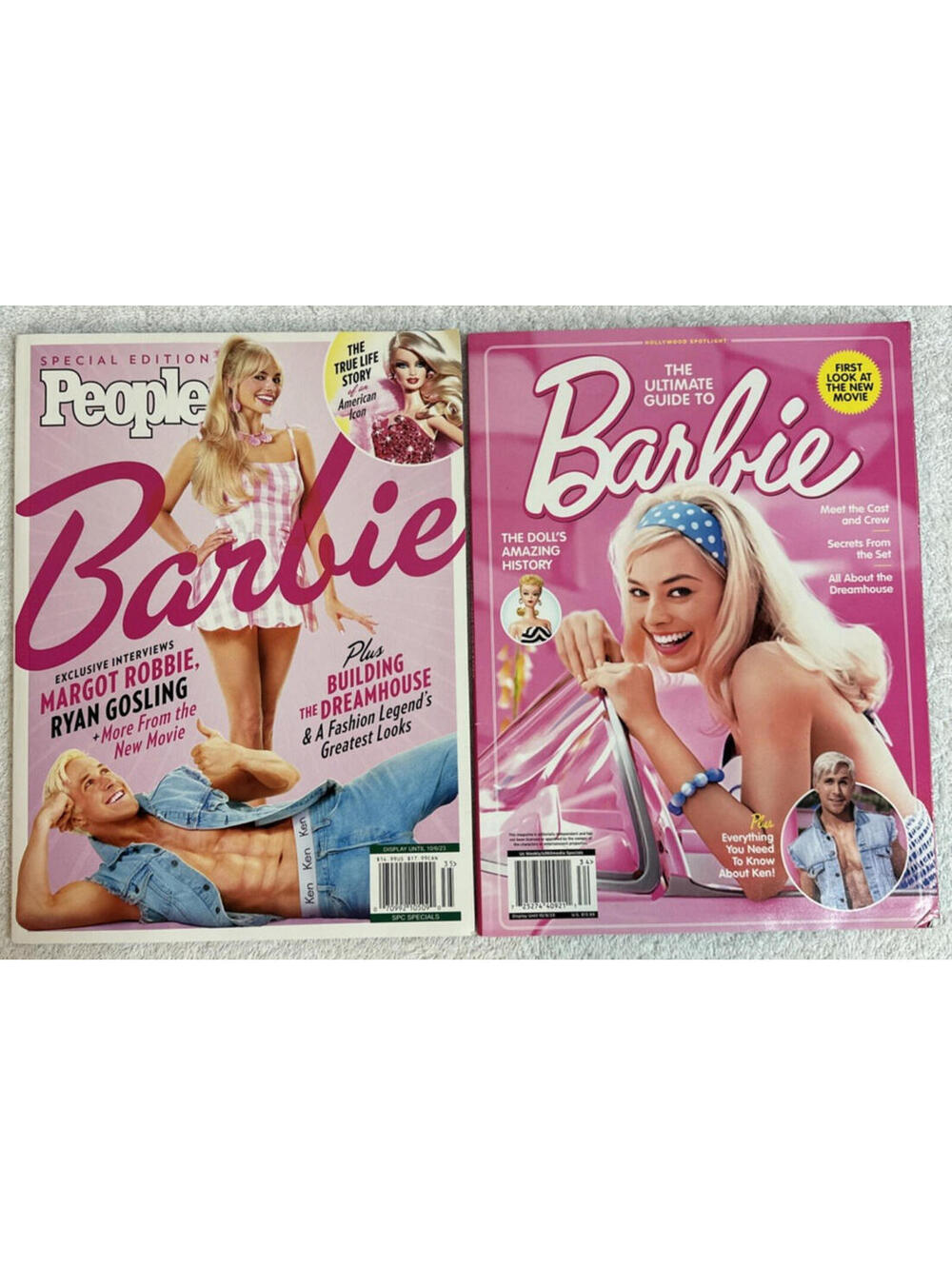 BARBIE / ROBBIE / GOSLING 2023 PEOPLE SPECIAL Magazine & Ult Guide to Barbie NEW